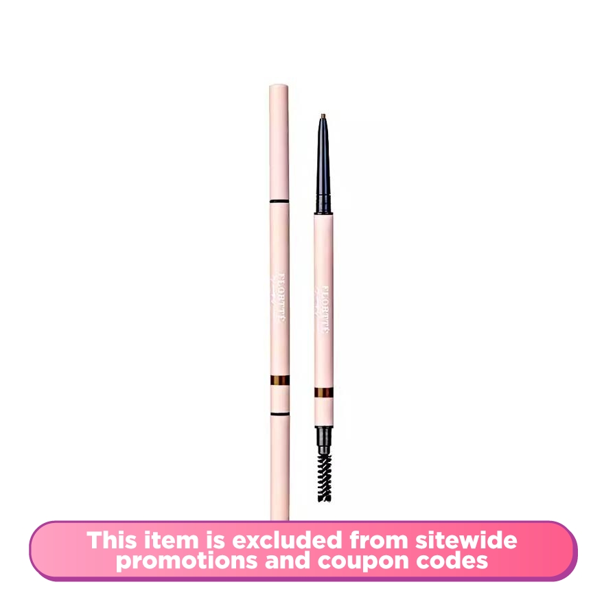 2 in 1 Slim Eyebrow Pencil B4 Natural Black