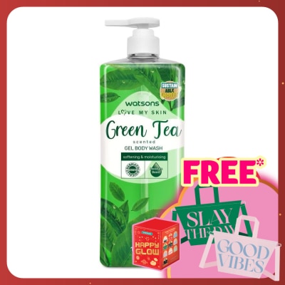 WATSONS (Bulk) Shower Gel Green Tea 1LX12