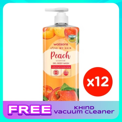 WATSONS (Bulk) Shower Gel Peach 1LX12