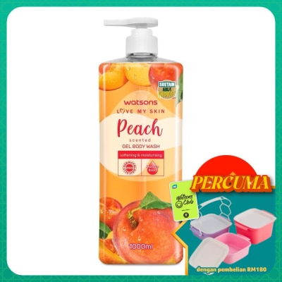 WATSONS - (Bulk) Shower Gel Peach 1LX12