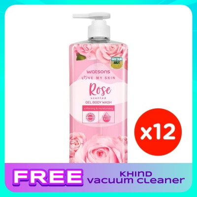 WATSONS (Bulk) Shower Gel Rose 1LX12