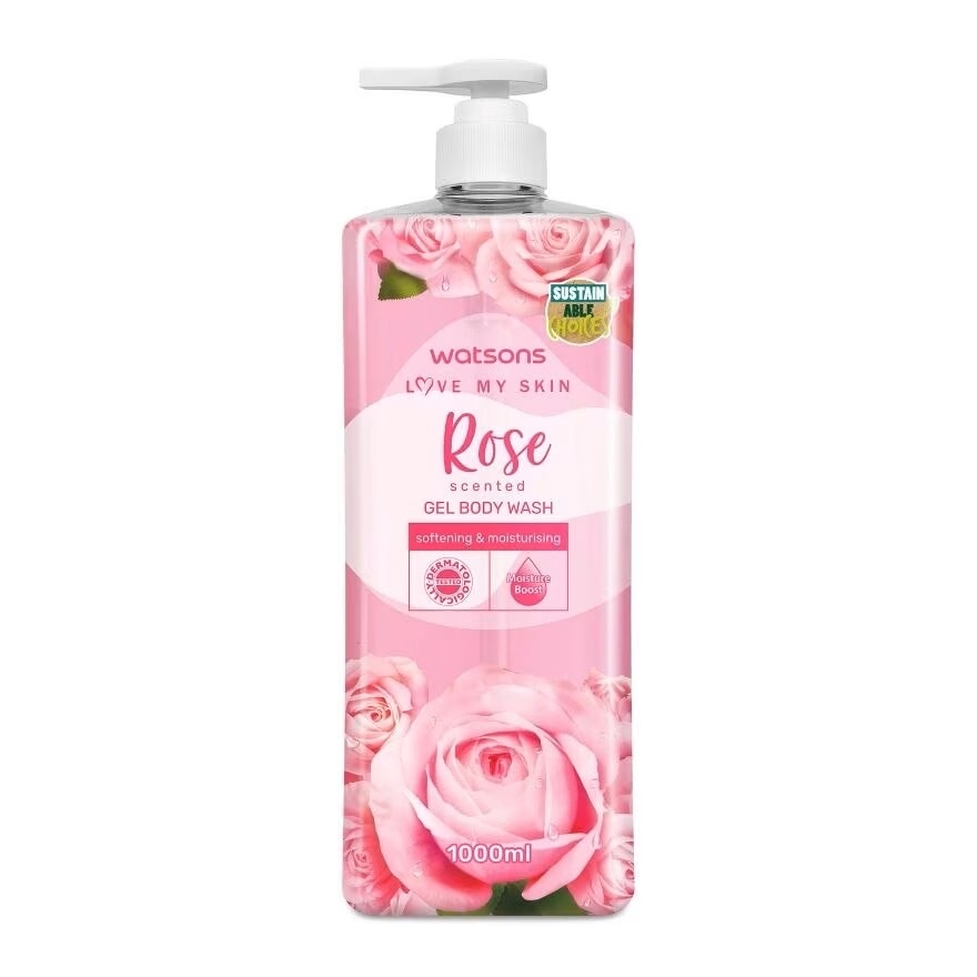 (Bulk) Shower Gel Rose 1LX12
