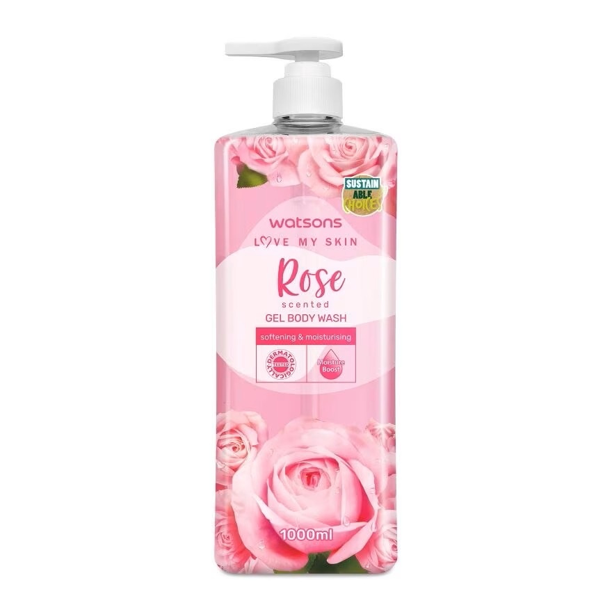 (Bulk) Shower Gel Rose 1LX12