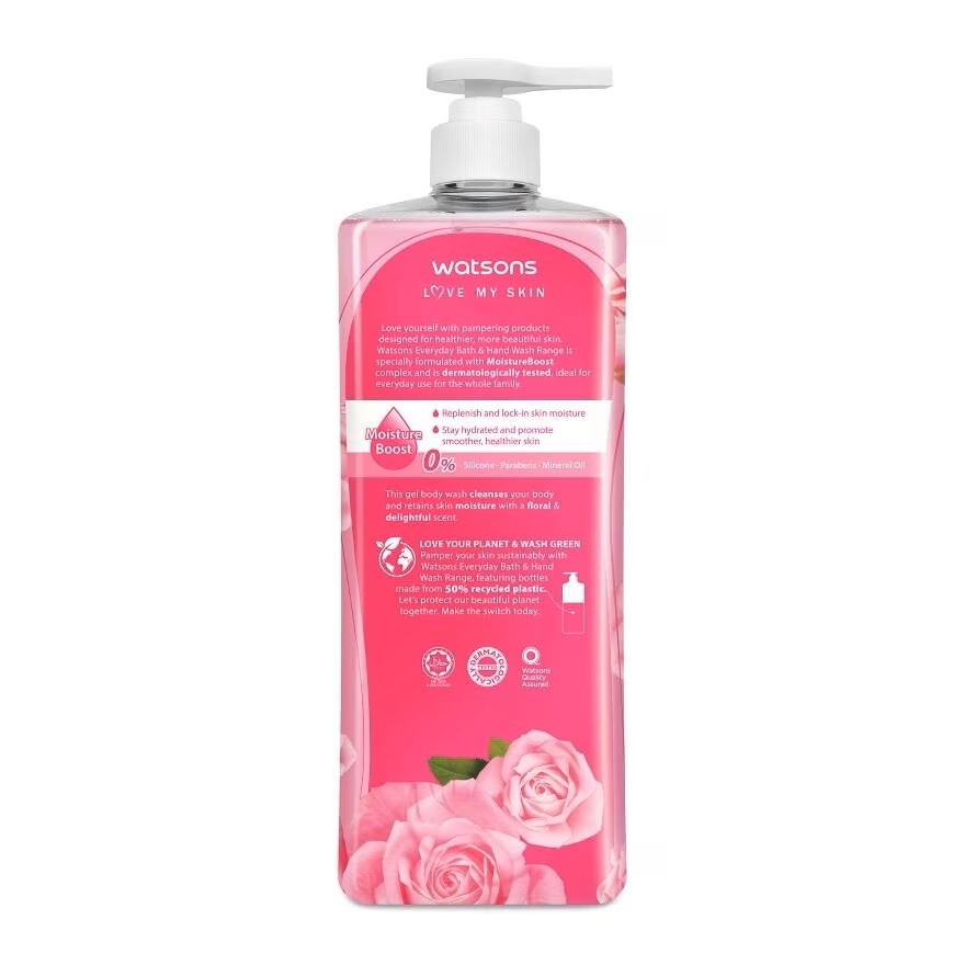 (Bulk) Shower Gel Rose 1LX12