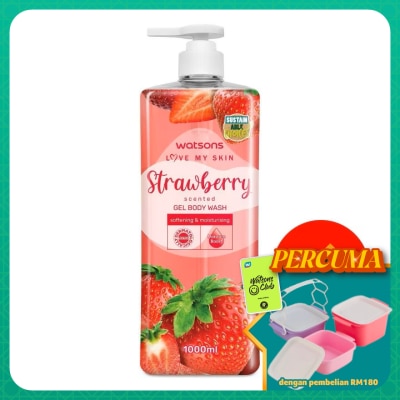 WATSONS - (Bulk) Shower Gel Strawberry 1LX12