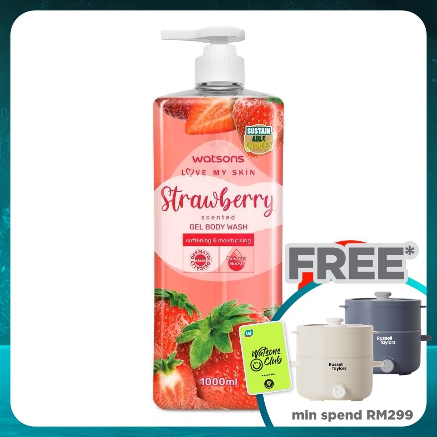 (Bulk) Shower Gel Strawberry 1LX12