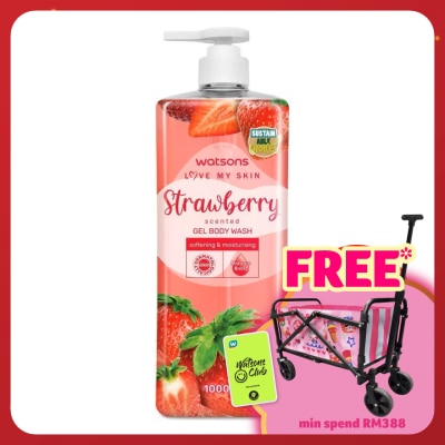 WATSONS (Bulk) Shower Gel Strawberry 1LX12