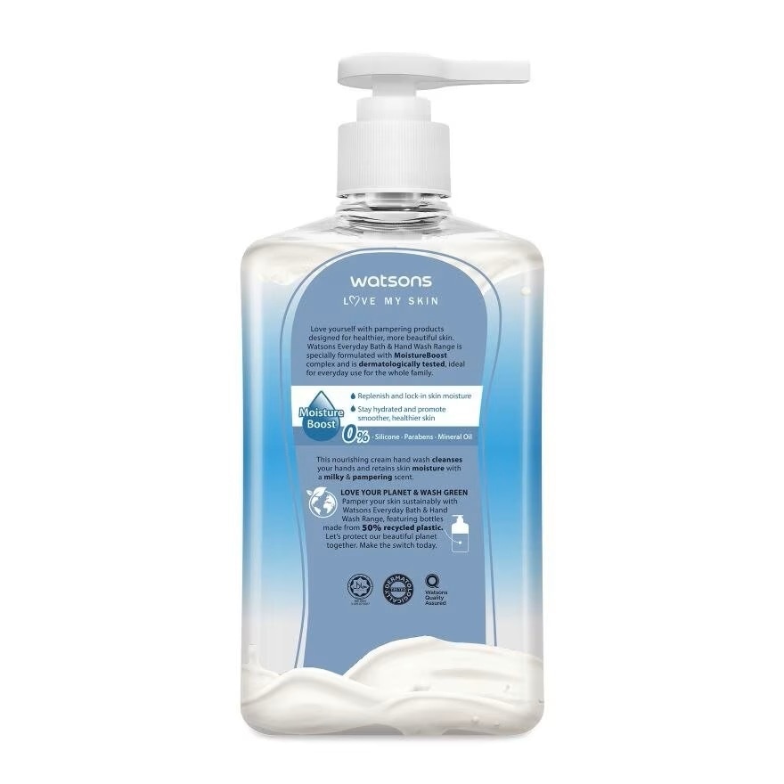 (Bulk) Cream Handwash Goat Milk 500MLX12