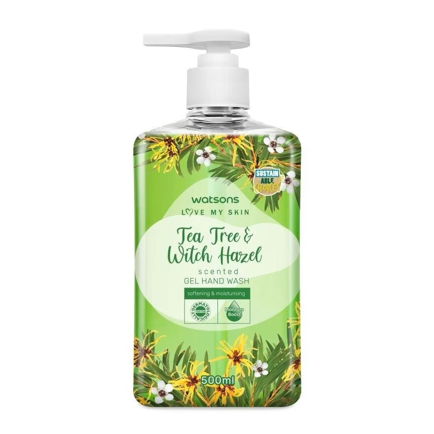 (Bulk) Gel  H/soap Tea Tree&Witch Hazal  500MLX12