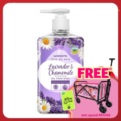 WATSONS (Bulk) Gel Handsoap Lavender & Chamomile 500MLX12