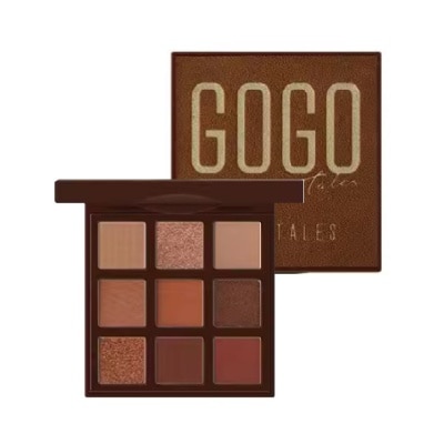 GOGO TALES Admiring Velvet Eyeshadow Palette 603 Golden Leaf Choc