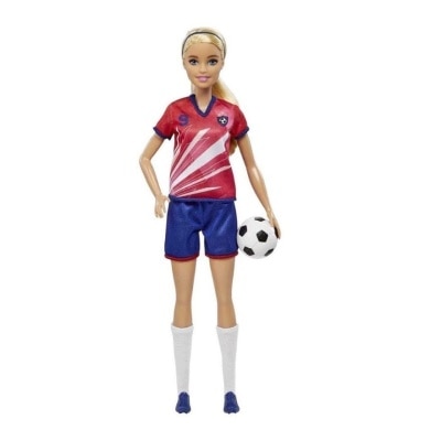 BARBIE Soccer Doll - Pink Shirt