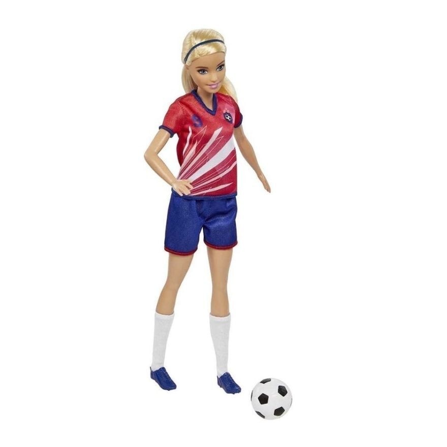 Soccer Doll - Pink Shirt