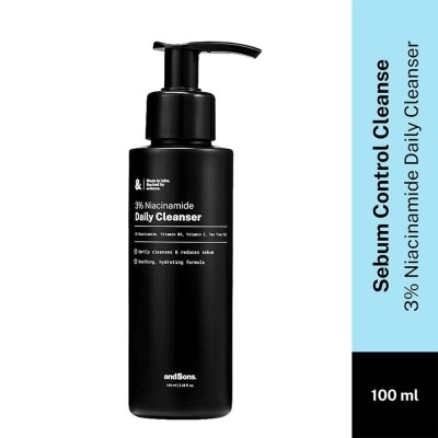 &SONS 3% Niacinamide Daily Cleanser 100ml