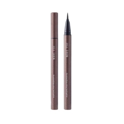 JILL LEEN Fine Liquid Waterproof Eyeliner 02 Dark Brown 1s