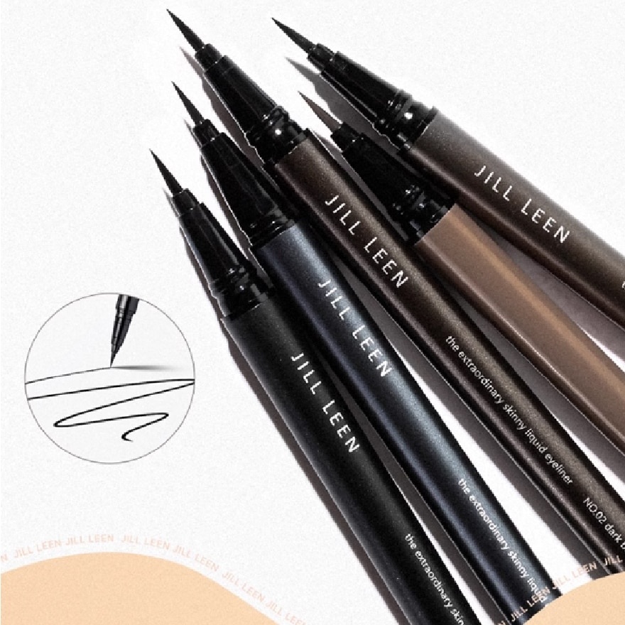 Fine Liquid Waterproof Eyeliner 05 Sleeping Silkworm 1s