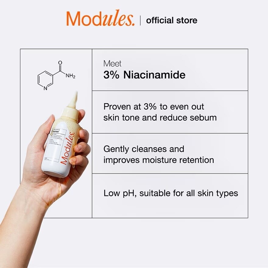 3% Niacinamide Cleanser 100ml