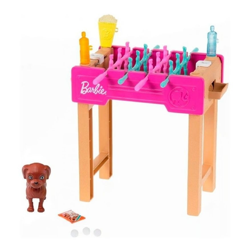 Mini Playset with Pet House - Foosball