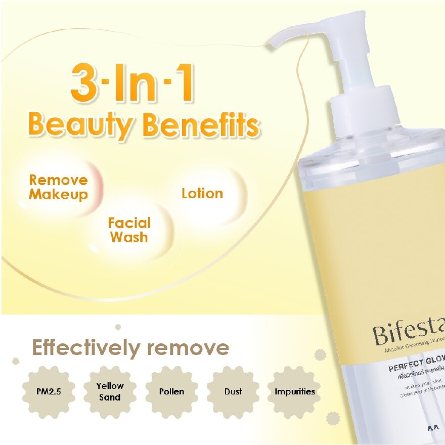 Micellar Cleansing Water Perfect Glow 400ml