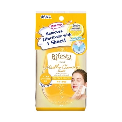 BIFESTA Micellar Cleansing Sheet Perfect Glow 46's
