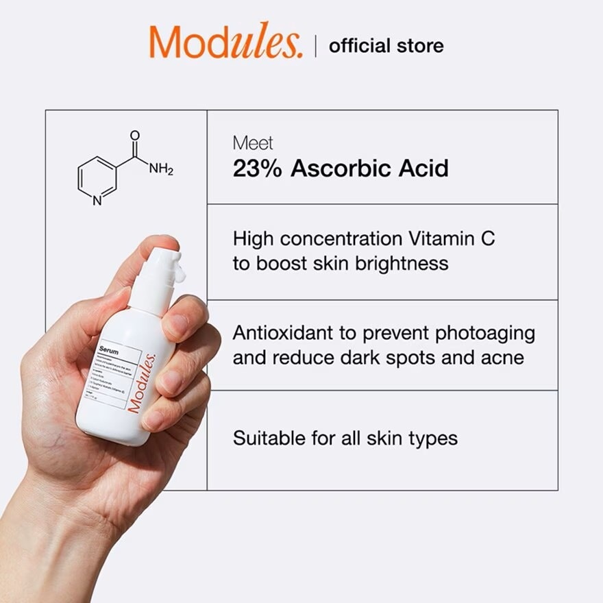 23% Ascorbic Acid Serum 50ml