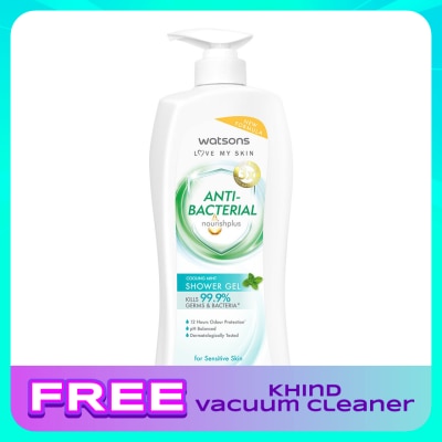 WATSONS Cooling Mint Antibacterial  Shower Gel 1000ML