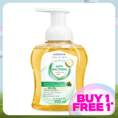 WATSONS Pine Protecting Antibacterial  Foaming Hand Wash 300ML