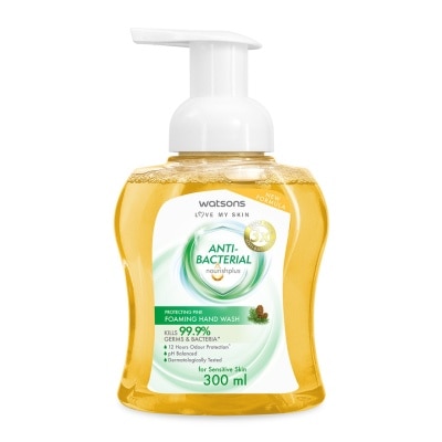 WATSONS Pine Protecting Antibacterial  Foaming Hand Wash 300ML