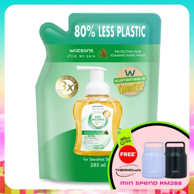 WATSONS - Pine Protecting Antibacterial Foaming Hand Wash Refill 285ML