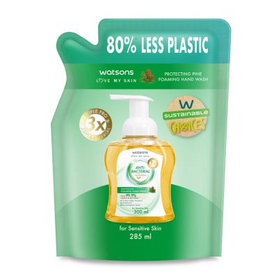 WATSONS Pine Protecting Antibacterial Foaming Hand Wash Refill 285ML image