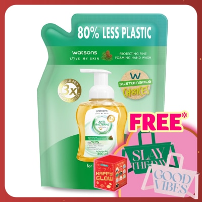 WATSONS Pine Protecting Antibacterial Foaming Hand Wash Refill 285ML