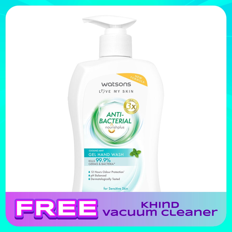 Cooling Mint Antibacterial Gel Hand Wash 500ML