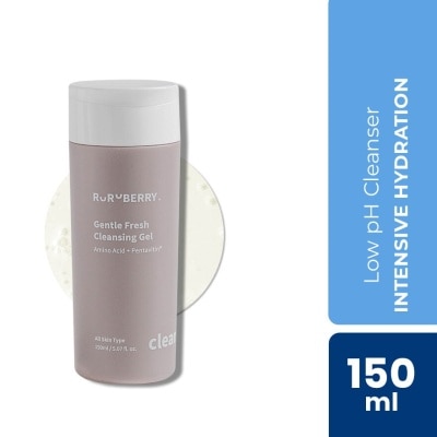 RURUBERRY Gentle Fresh Cleansing Gel 150ml