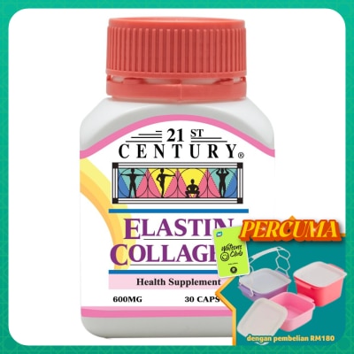 21ST CENTURY - Elastic Collagen Capsules 30's