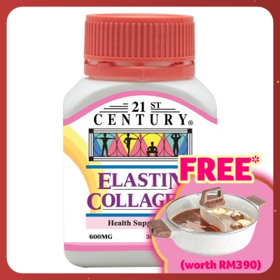 21ST CENTURY Elastic Collagen Capsules 30's