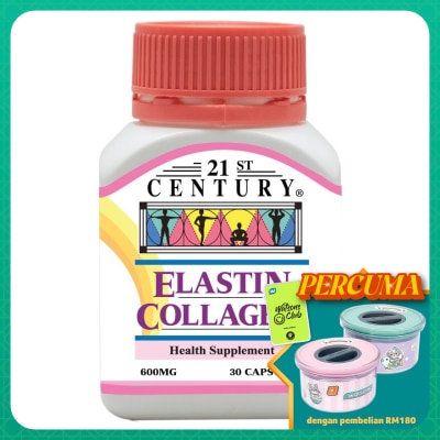 21ST CENTURY Elastic Collagen Capsules 30's