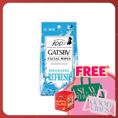 GATSBY Facial Wipes Instantly Refresh 42s