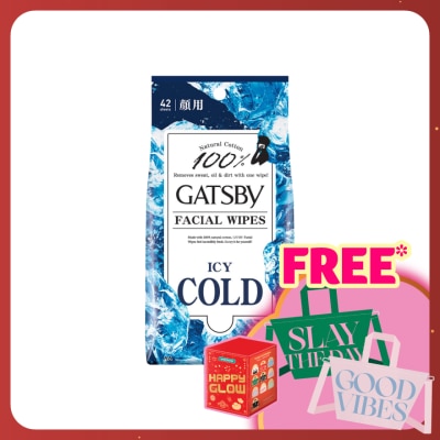 GATSBY Facial Wipes Icy Cold 42s