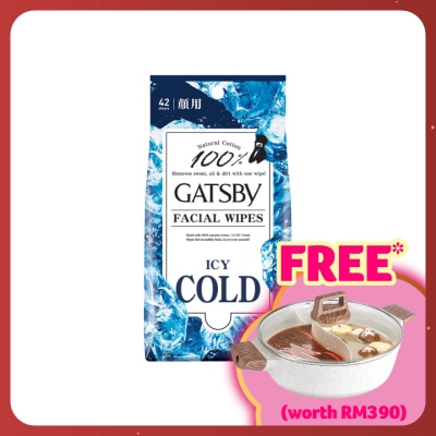 GATSBY Facial Wipes Icy Cold 42s