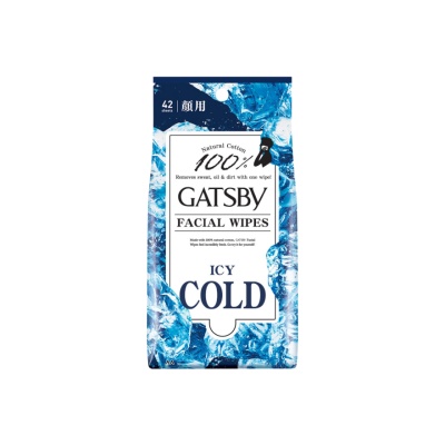 GATSBY - Facial Wipes Icy Cold 42s image