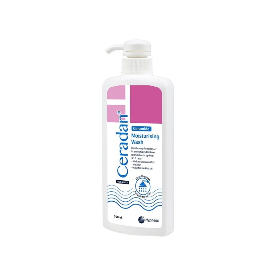Moisturising Wash For Face & Body 500ml