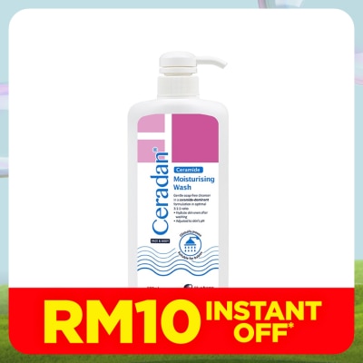 CERADAN Moisturising Wash For Face & Body 500ml