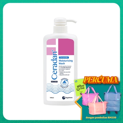 CERADAN Moisturising Wash For Face & Body 500ml