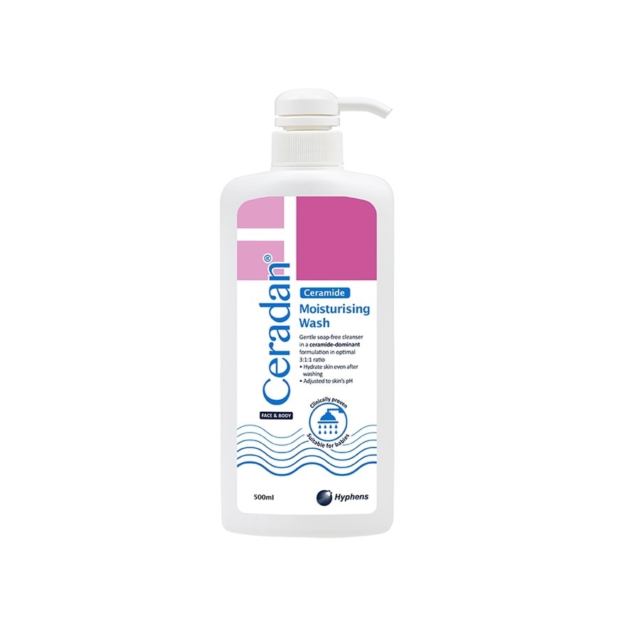 Moisturising Wash For Face & Body 500ml