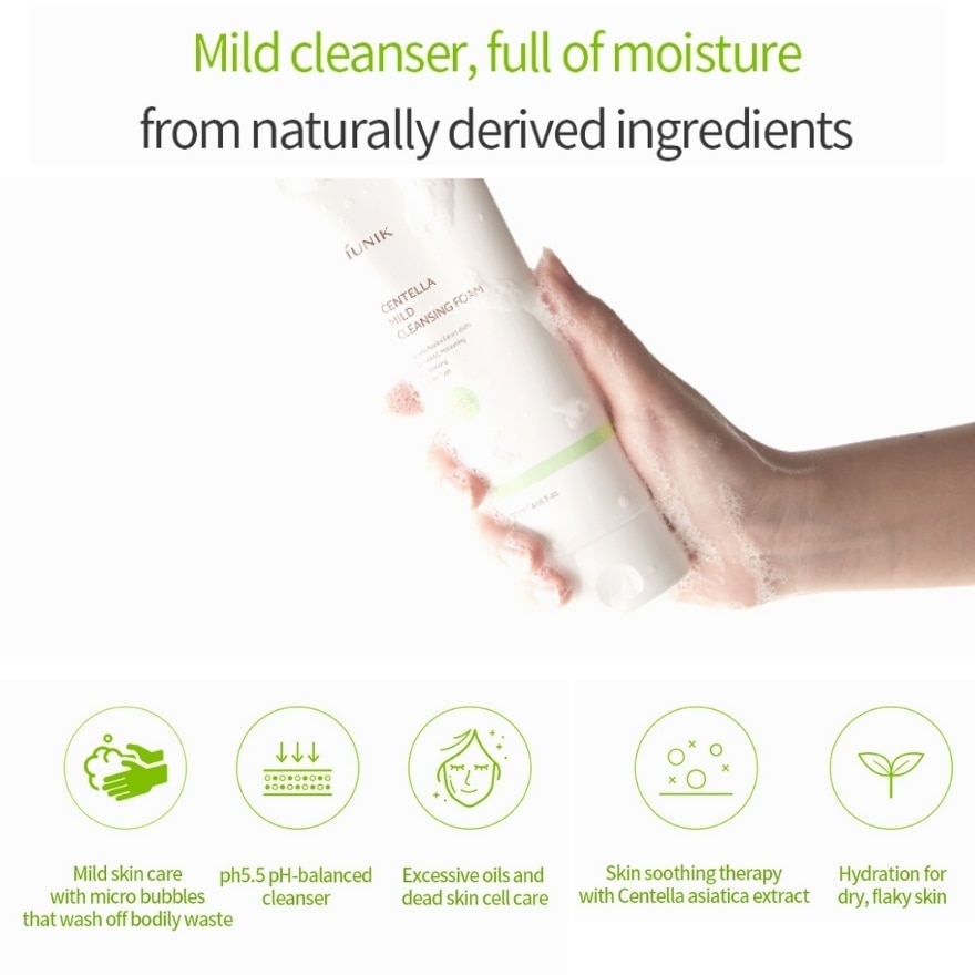 Centella Mild Cleansing Foam 120ml