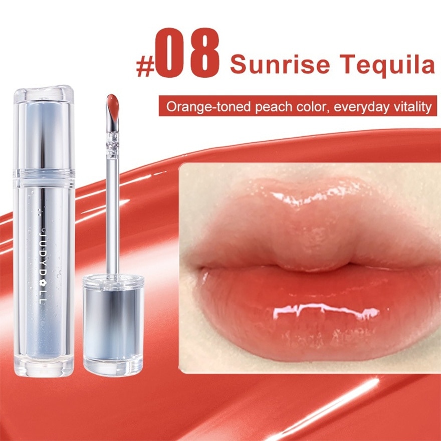  Watery Lip Gloss 8 Peach Cooler