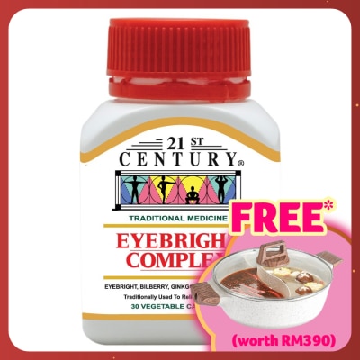 21ST CENTURY Eyebright Complex Capsules 30's