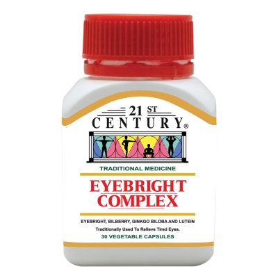 21ST CENTURY - Eyebright Complex Capsules 30's