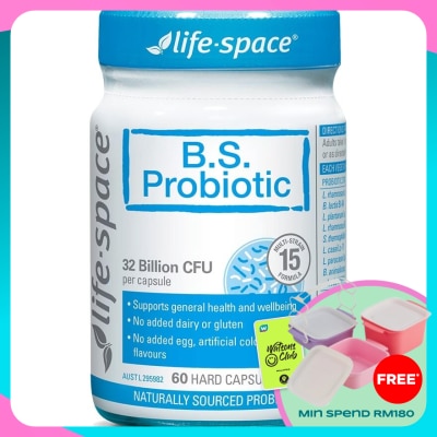 LIFE SPACE Broad Spectrum Probiotic 60 capsules