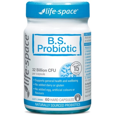 LIFE SPACE - Broad Spectrum Probiotic 60 capsules